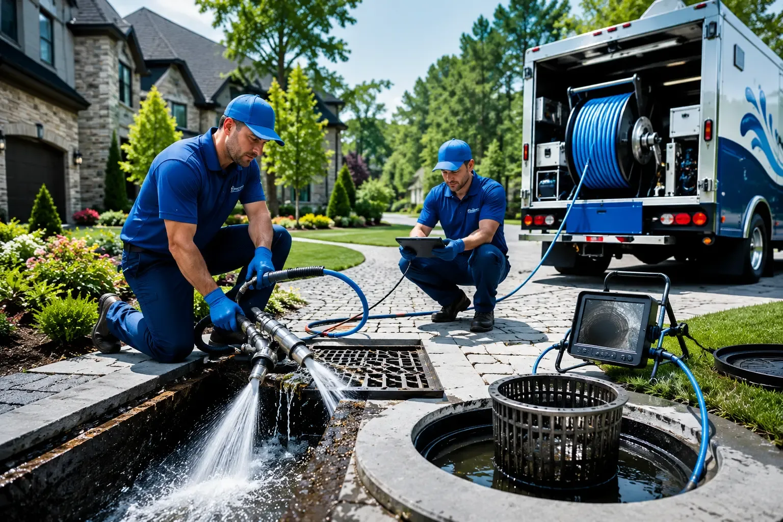 Local outdoor drain cleaning professionals in Toledo, IA